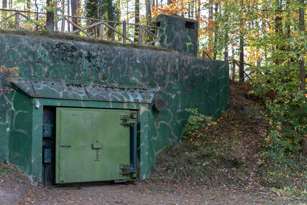 The transformation of a cold war nuclear bomb shelter to a lavish home