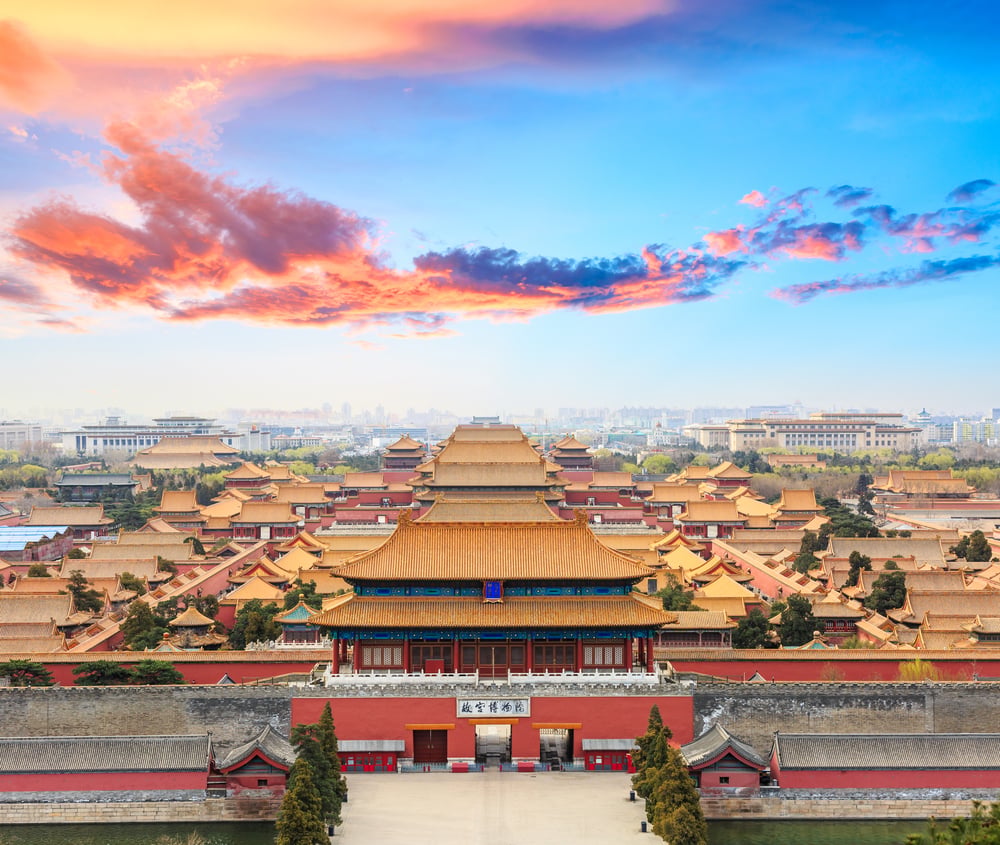 The Forbidden City: most famous tourist attraction in China
