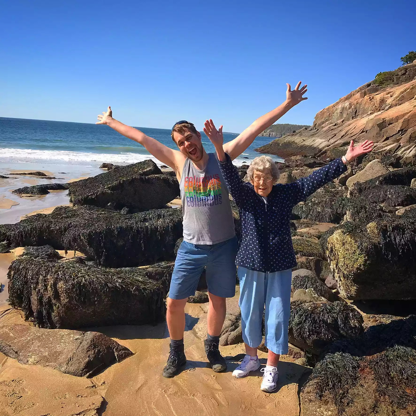 Grandma and grandson duo are road-tripping to all the national parks